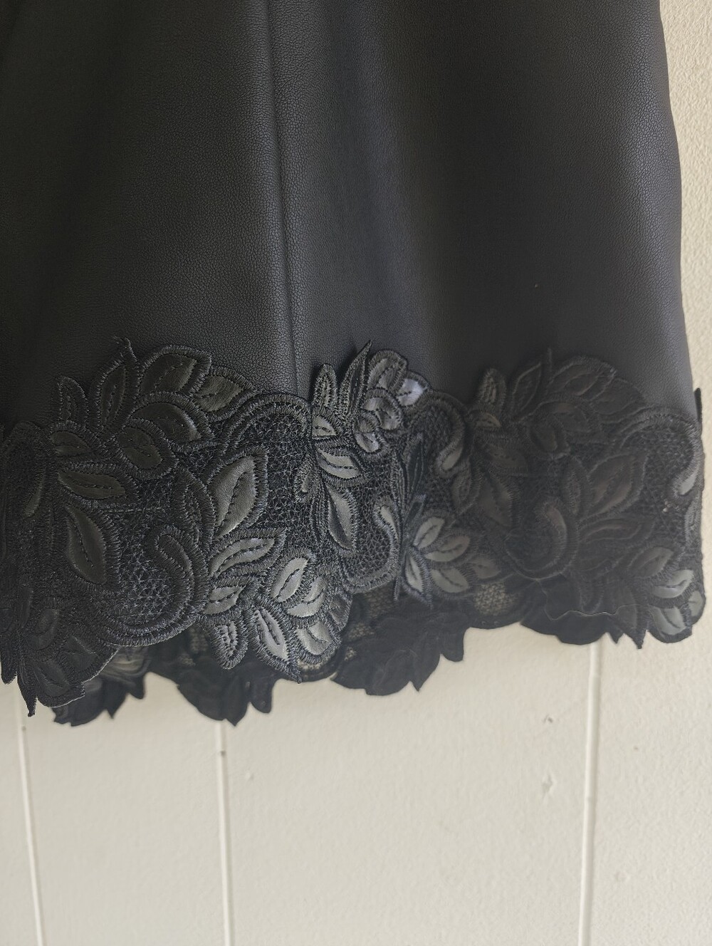 Disturbia Caelith PU Leather Lace Short - Picture 8 of 9